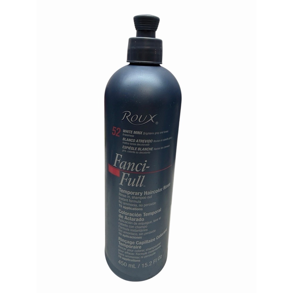 Roux‎ Fanci-Full Instant Hair Color Rinse, 52 White Minx, 15.2 Fluid Ounce